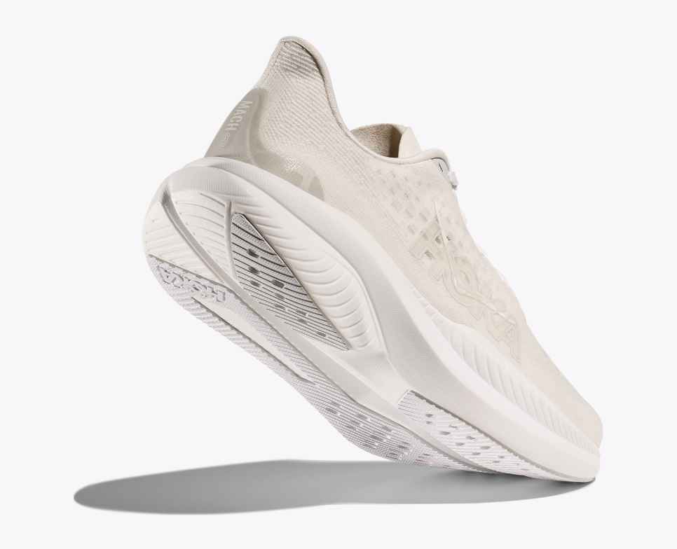 HOKA Mach 6 Blanc/Blanc