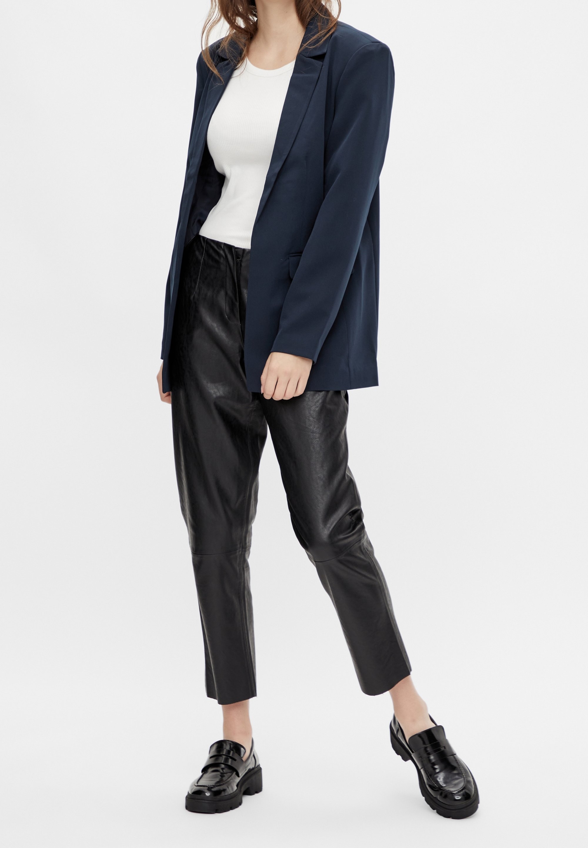 Blazer Pieces - bleu foncé