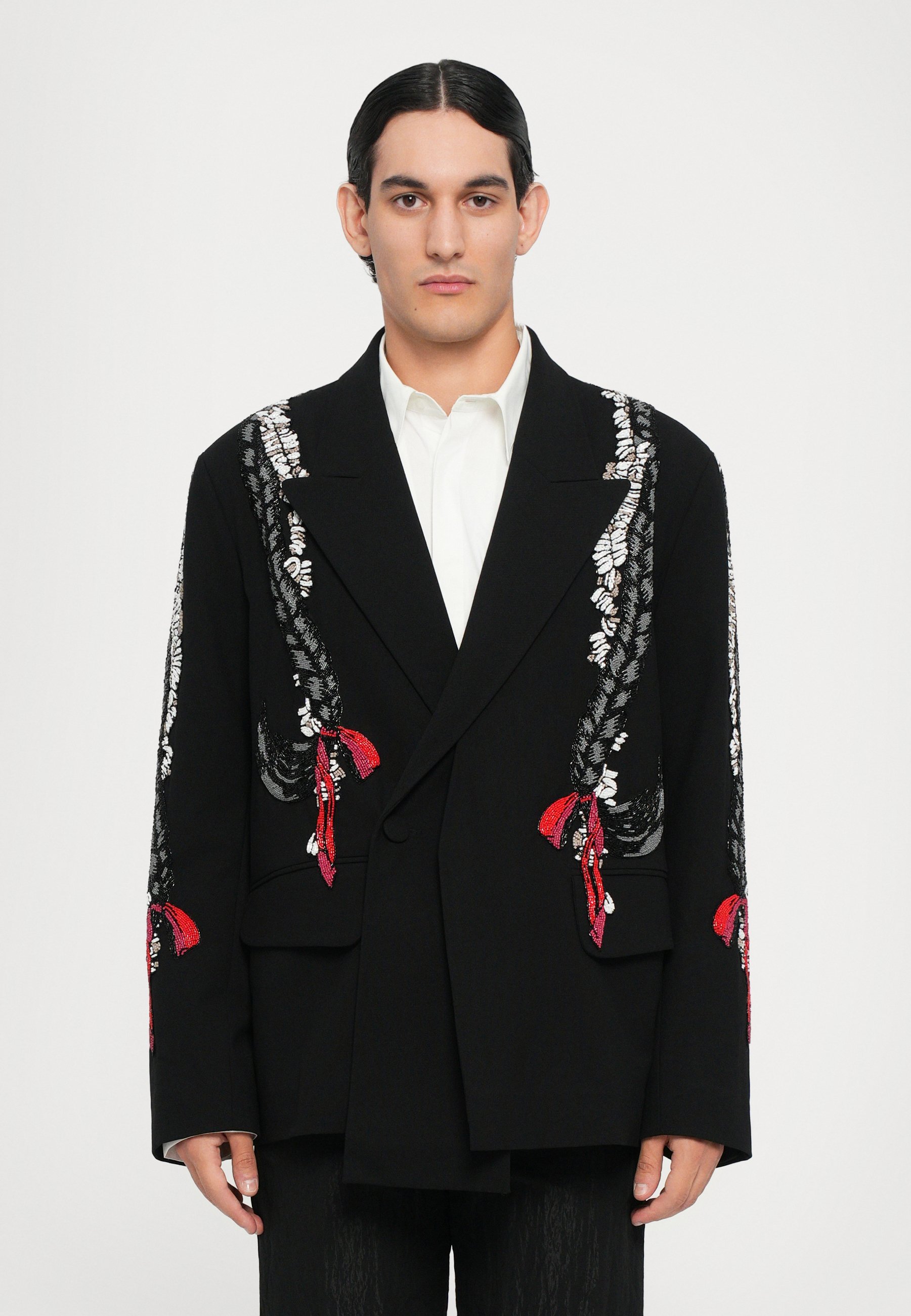 Dhruv Kapoor TRESSES ARTISANALES - Veste blazer - noire