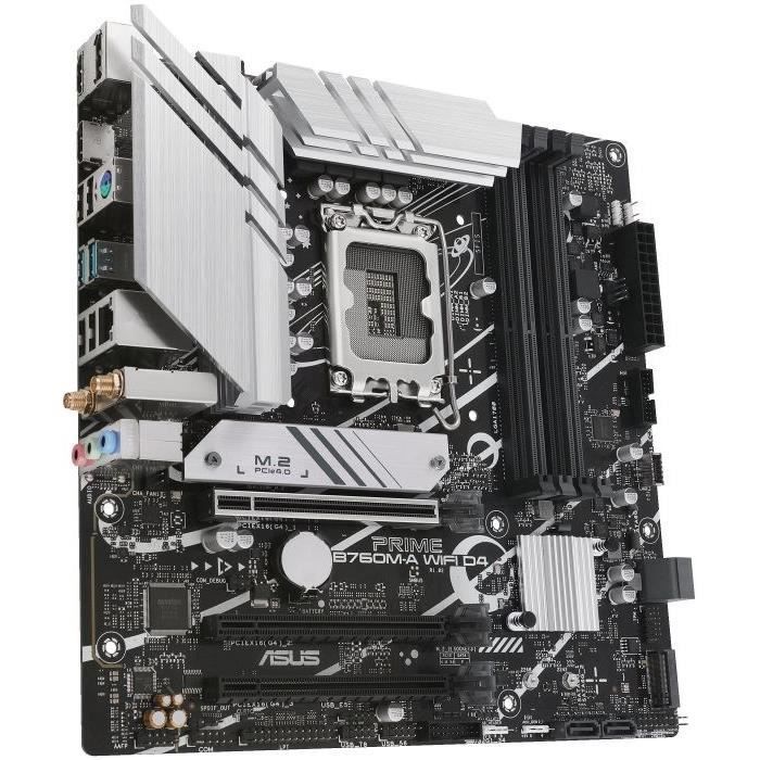 Scheda madre - ASUS - PRIME B760M-A WIFI D4 - LGA 1700 - DDR4 - Wi-Fi 6