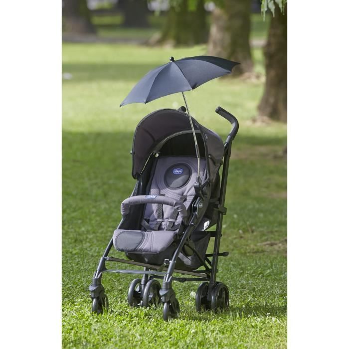 Protetor solar universal para carrinho de bebê CHICCO, preto.