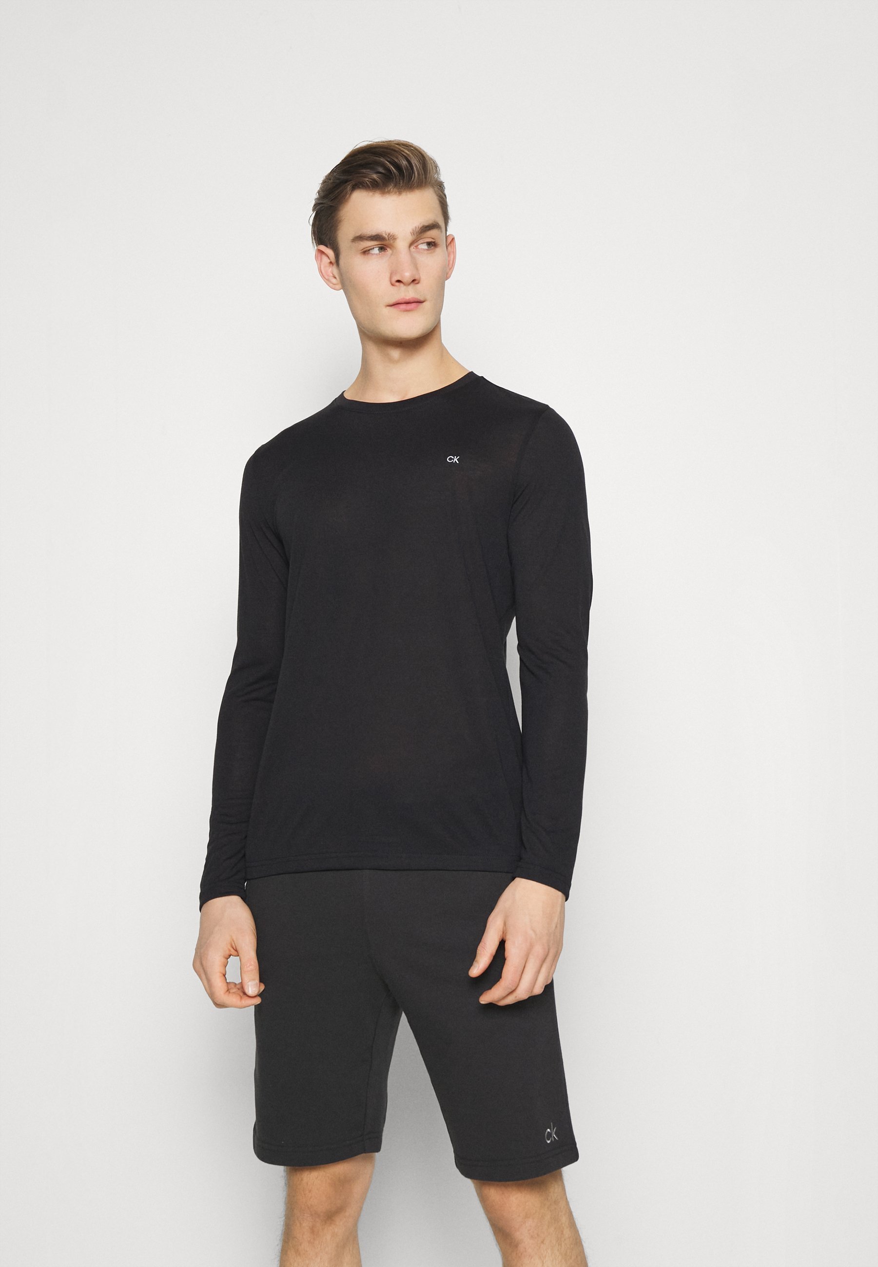 Calvin Klein Golf ASSORTED LONG SLEEVE 3-PACK - Top met lange mouwen - zwart/marineblauw/zilver