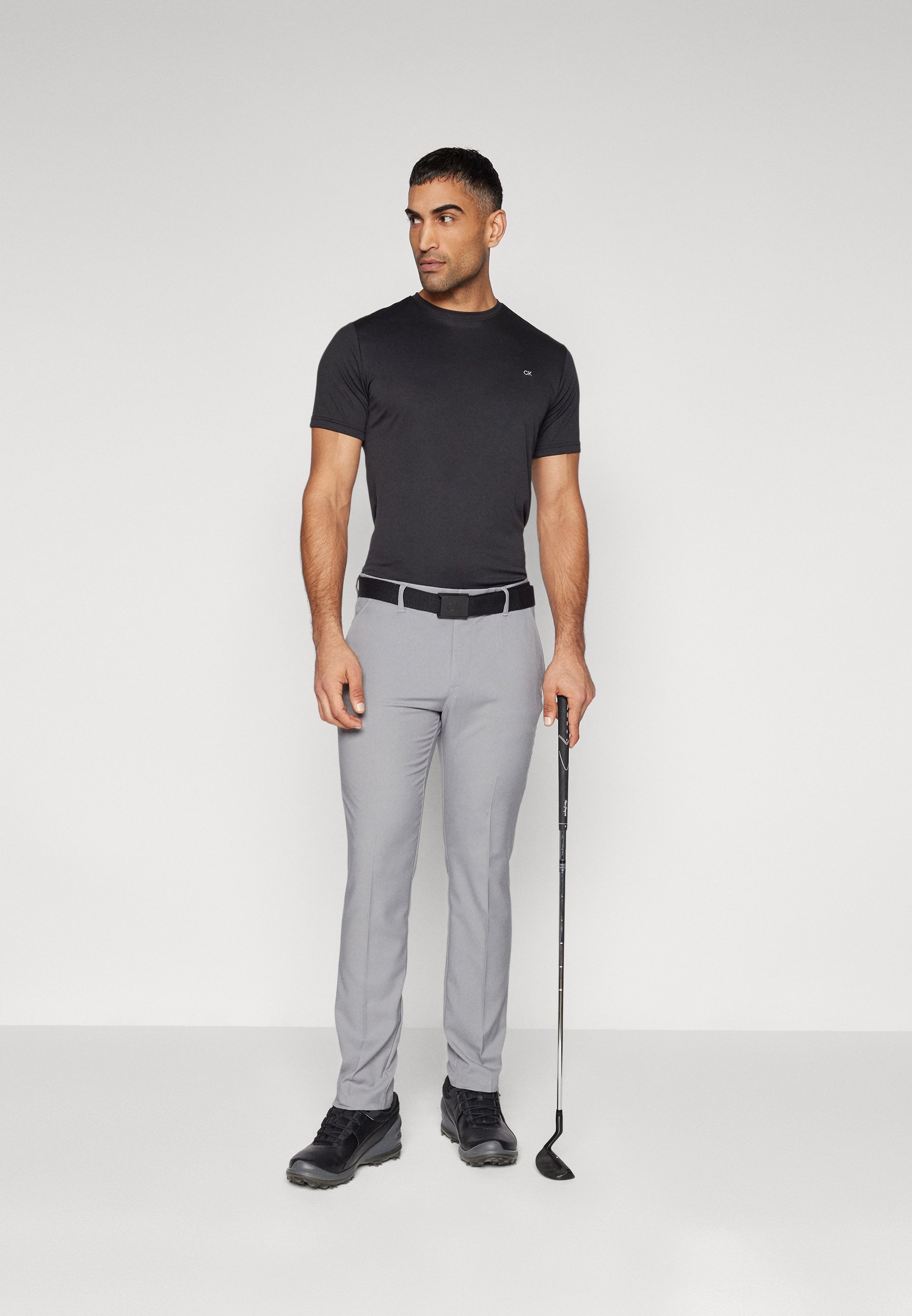 Calvin Klein Golf TEE CLASSIC 2-PACK - Sport T-shirt - zwart
