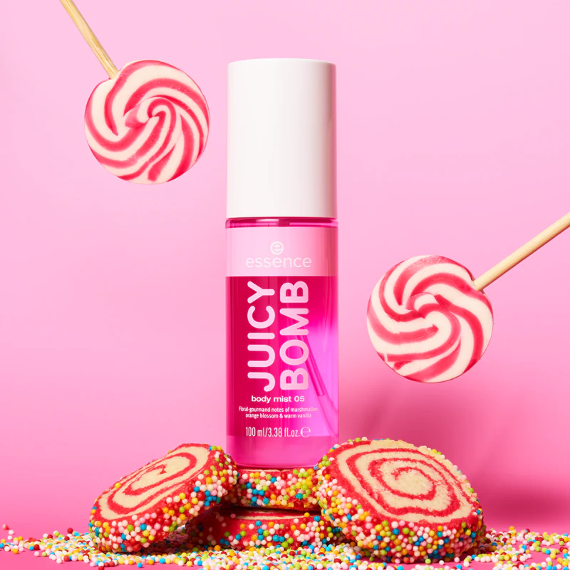 telový sprej Essence Juicy Bomb