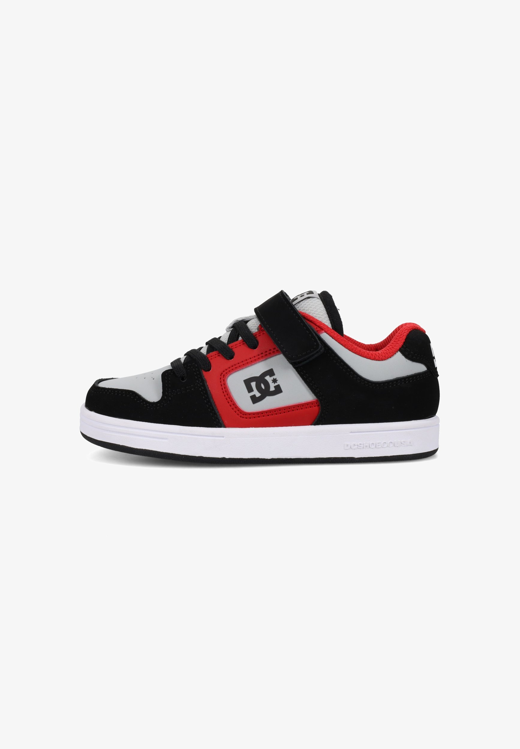 DC Shoes MANTECA - Sneakers - zwart/grijs/rood