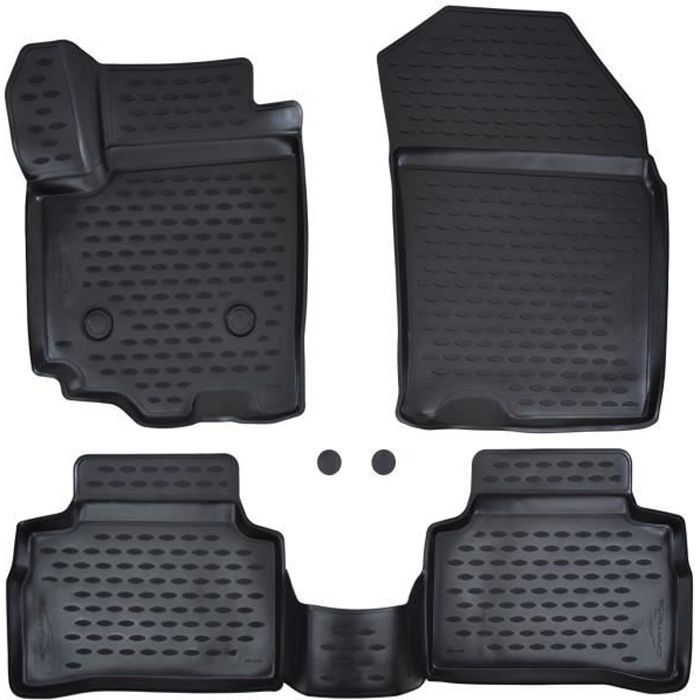 J&J AUTOMOTIVE | Tapis De Sol En Caoutchouc 3D Exclusive Pour Suzuki Vitara depuis 2015