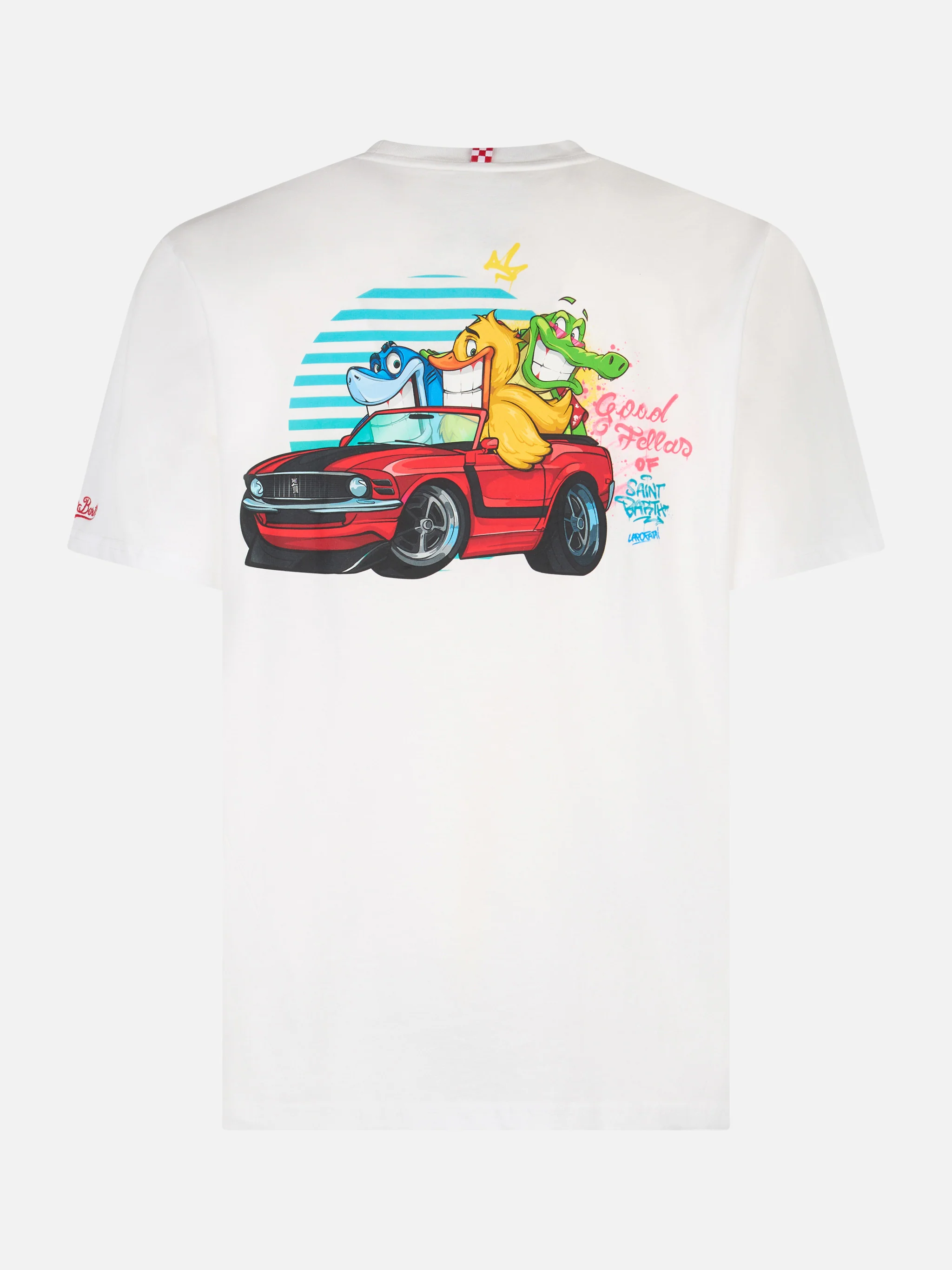 Cryptopuppets Good Fella katoenen T-shirt voor heren met geplaatste print