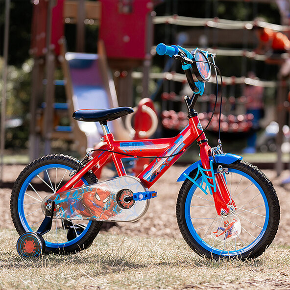 Spider-Man children's bicycle, 16