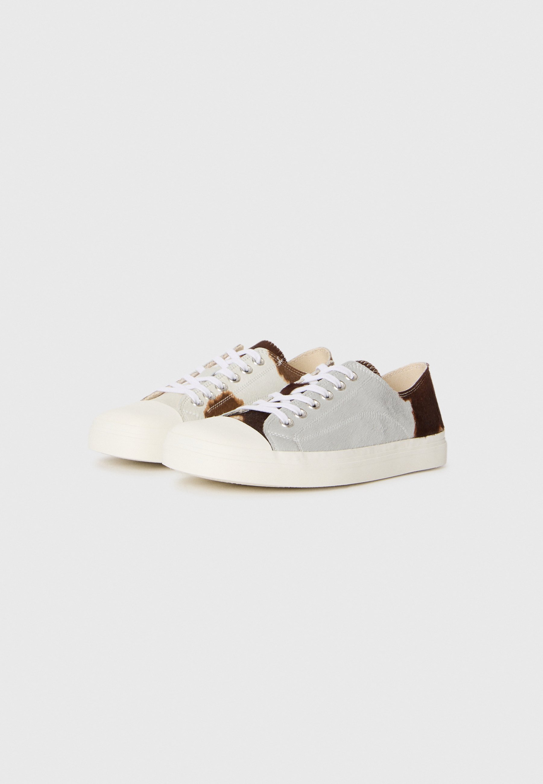MOSCHINO sneakers - gebroken wit/bruin
