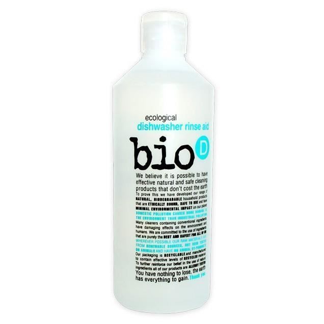 Abrillantador para lavavajillas Bio-D 750 ml