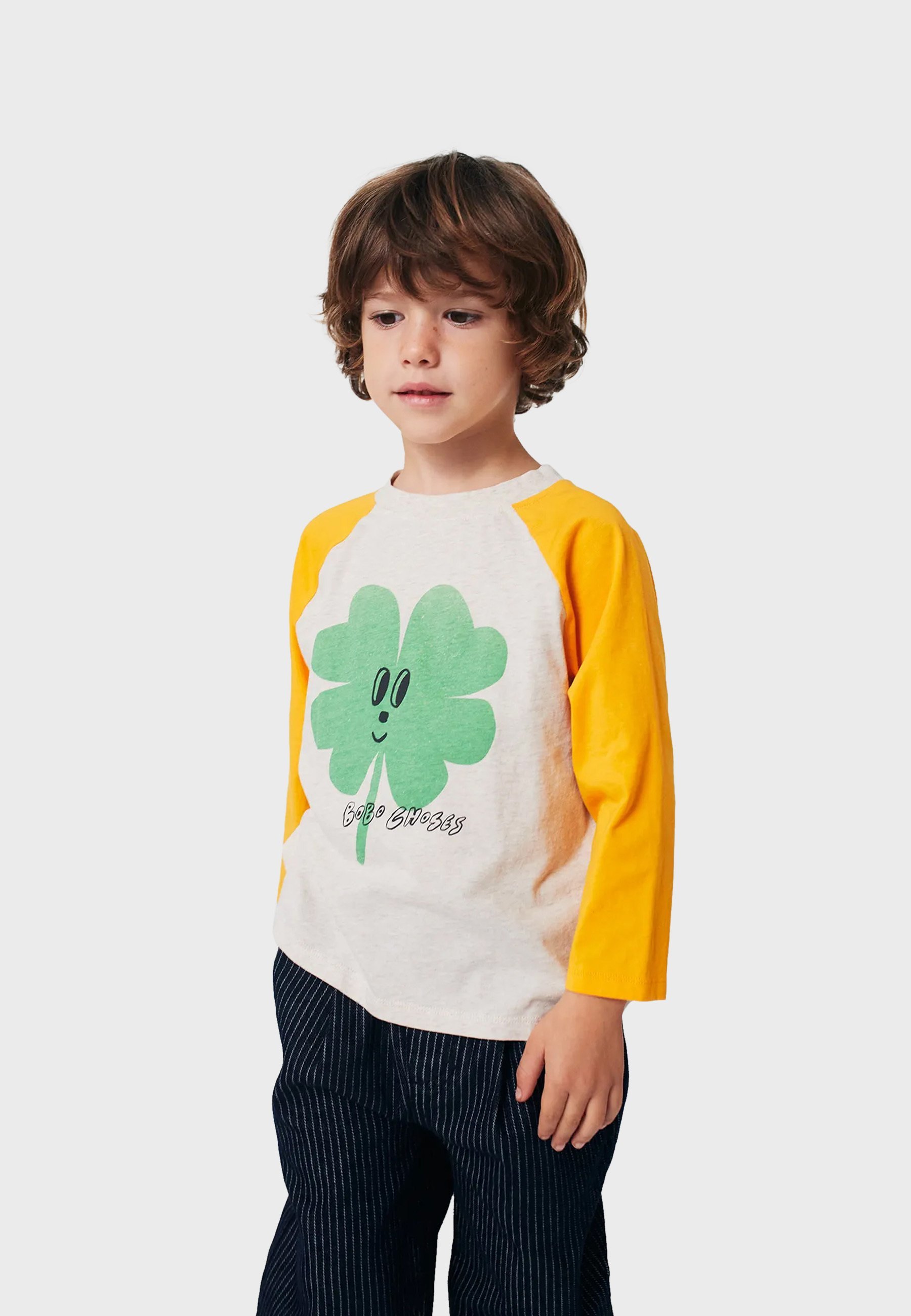 Bobo Choses PIKADE VARRUKATEGA ÕNNELIK RISTIK UNISEX - Pikkade varrukatega pluus - valkjas