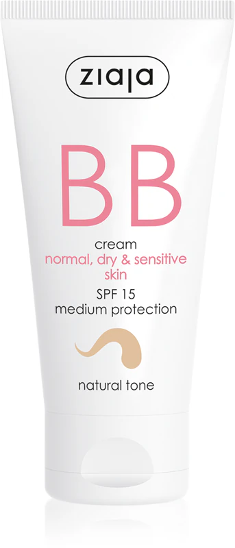 Creme BB/CC Ziaja: Creme BB ativo para imperfeições em peles normais, secas e sensíveis, tom natural.