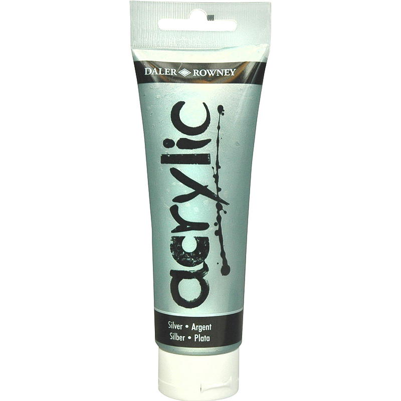 Dealer & Rowney akryylimaali 120 ml, hopea