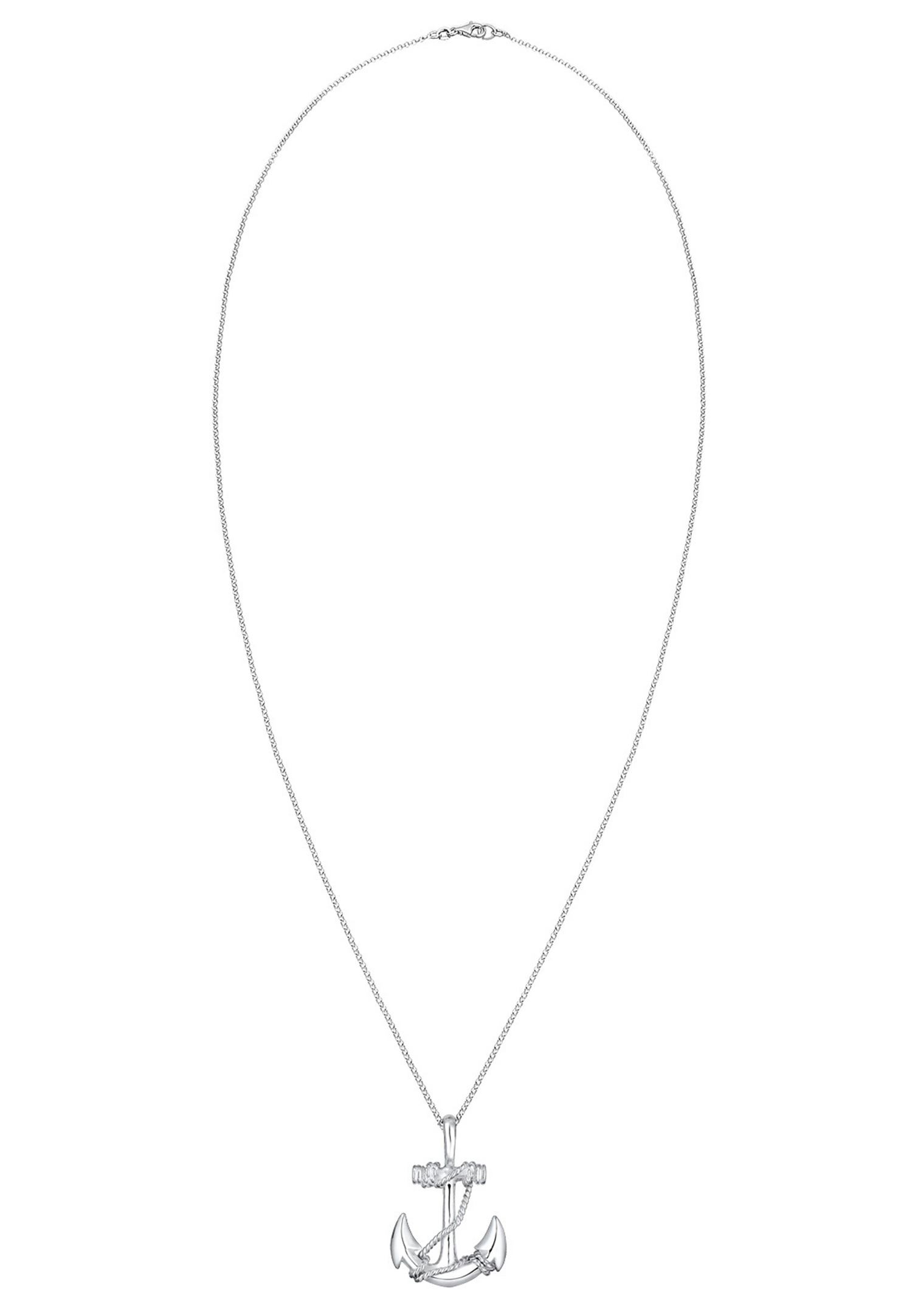 KUZZOI D'Ancrage Collier Homme (925/1000) Argent