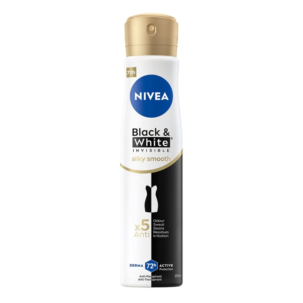 Nivea Deo Spray Black&White Silky Smooth