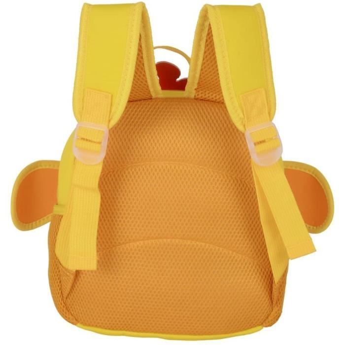 Sac à Dos Enfant Bagages Enfant Mignon Cartable Scolaire Maternelle Mini Garçons ou Filles PréScolaire Sac porté Dos 2-7ans Poussin