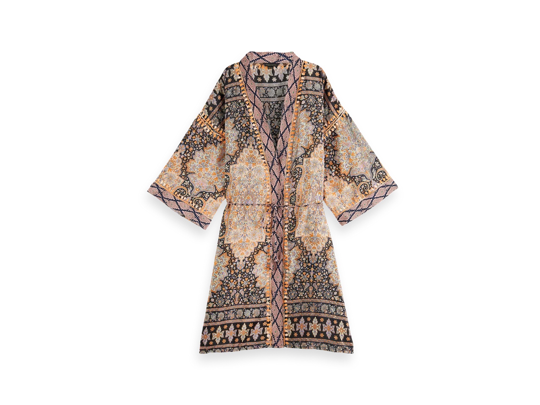 Slávnostné zlaté kimono Jaypur Saree