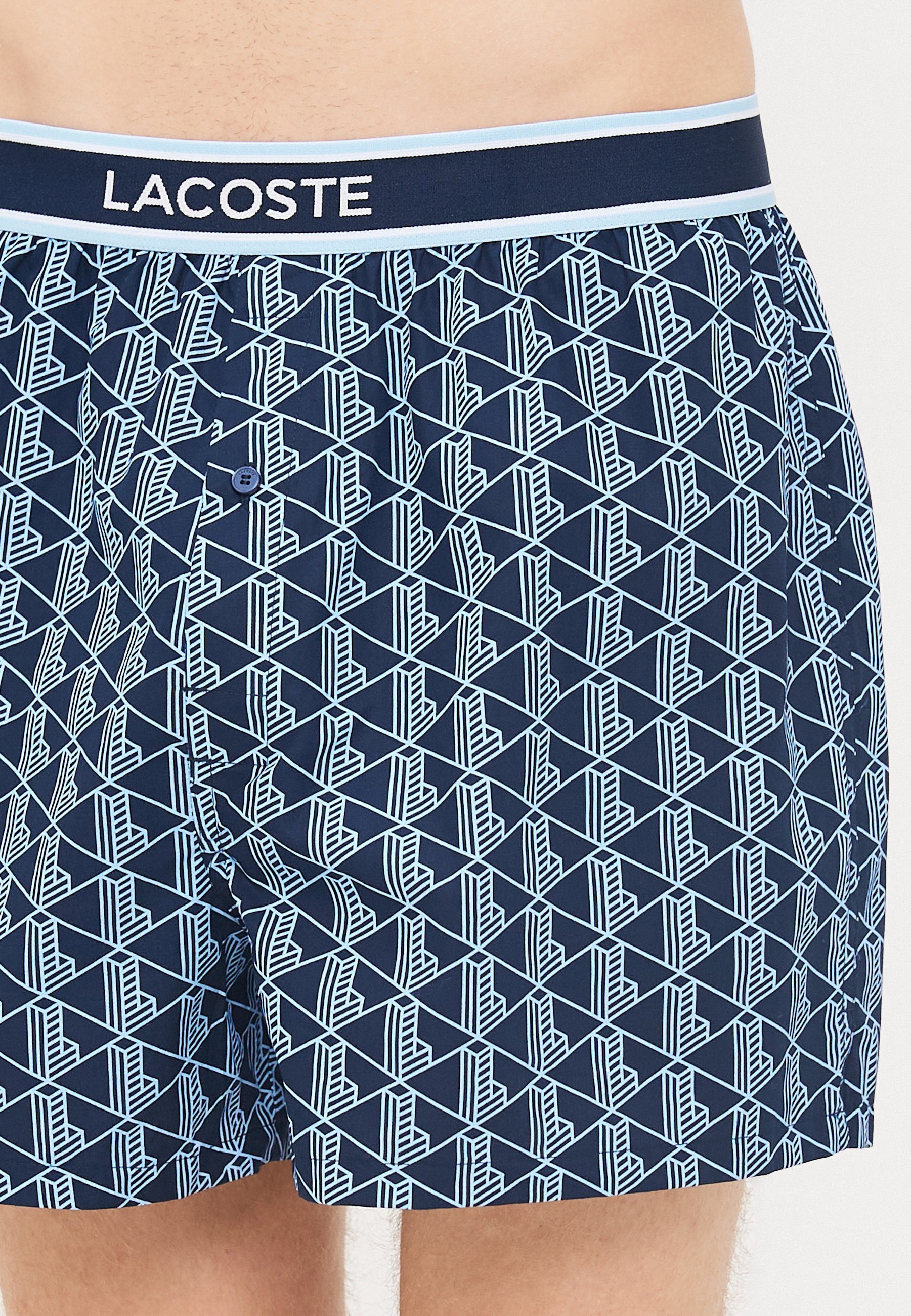 Lacoste SOUS VETEMENTS 3-PACK - Boxershorts - marineblauw/blauw/overzicht