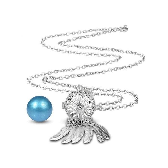 Bola de grossesse fleur attrape-rêves boule bleue