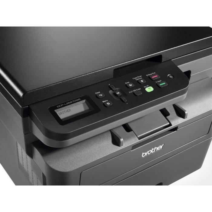 Imprimante multifonction - BROTHER - DCP-L2627DWE - 3-en-1 - Monochrome Laser - Wifi