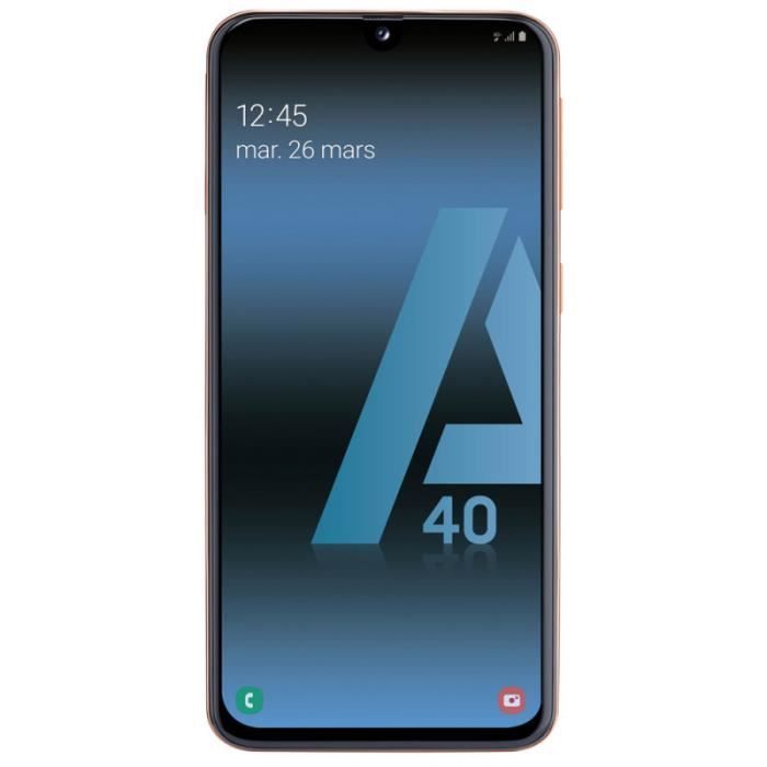 SAMSUNG Galaxy A40 64 go Bleu - Double sim - Reconditionné - Très bon état