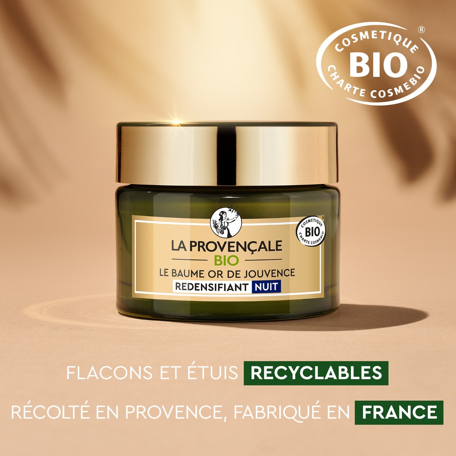 La Provençale Baume Nuit Redensifiant Peaux Matures certifié bio
