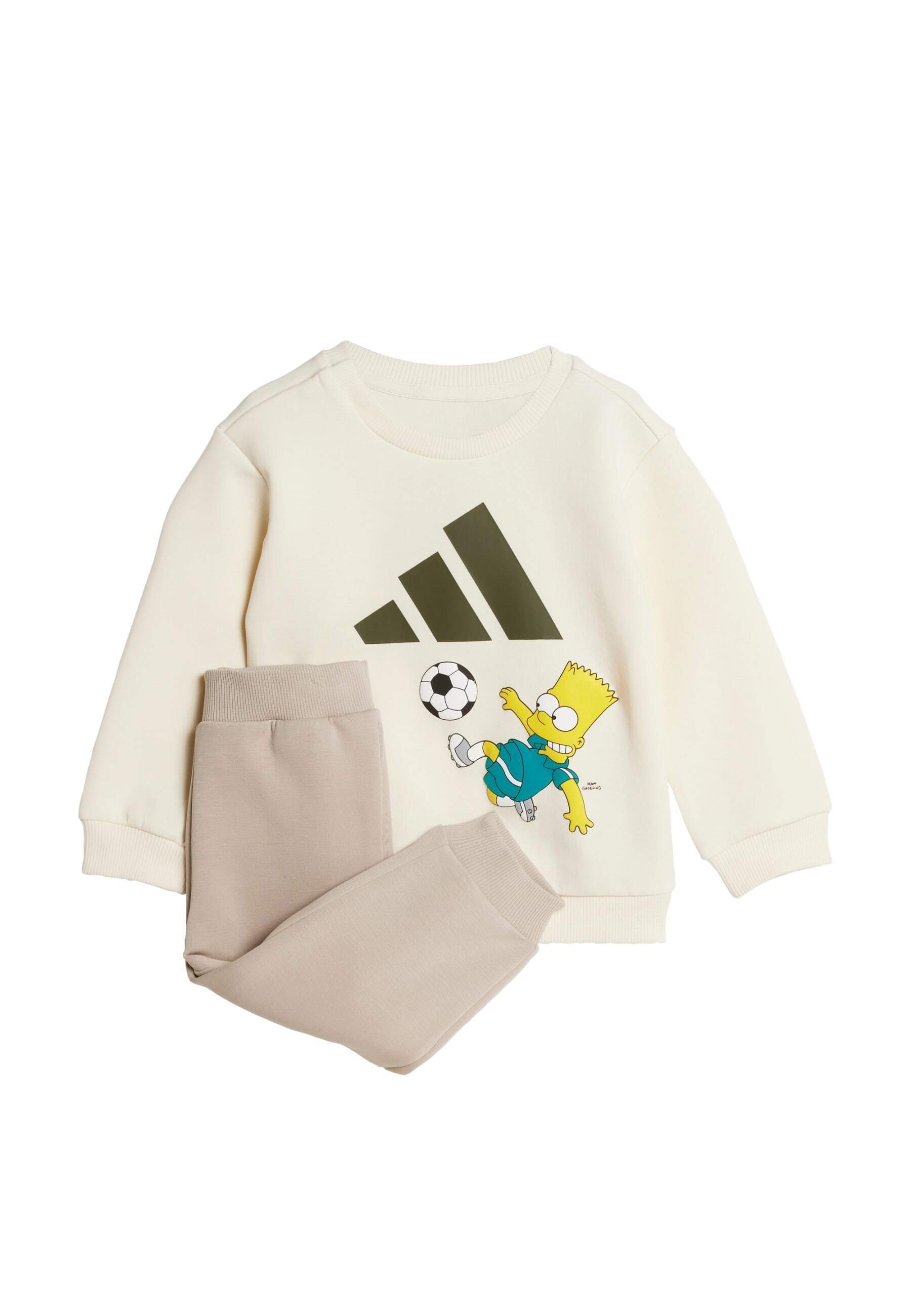 adidas Performance I THE SIMPSONS JOG-INFANT SET - Sweatshirt - cremeweiß