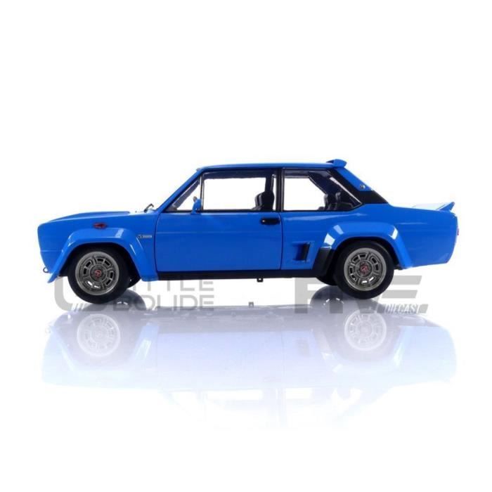 Miniature Car - SOLIDO - FIAT 131 Abarth - 1980 - Blue - 1/18