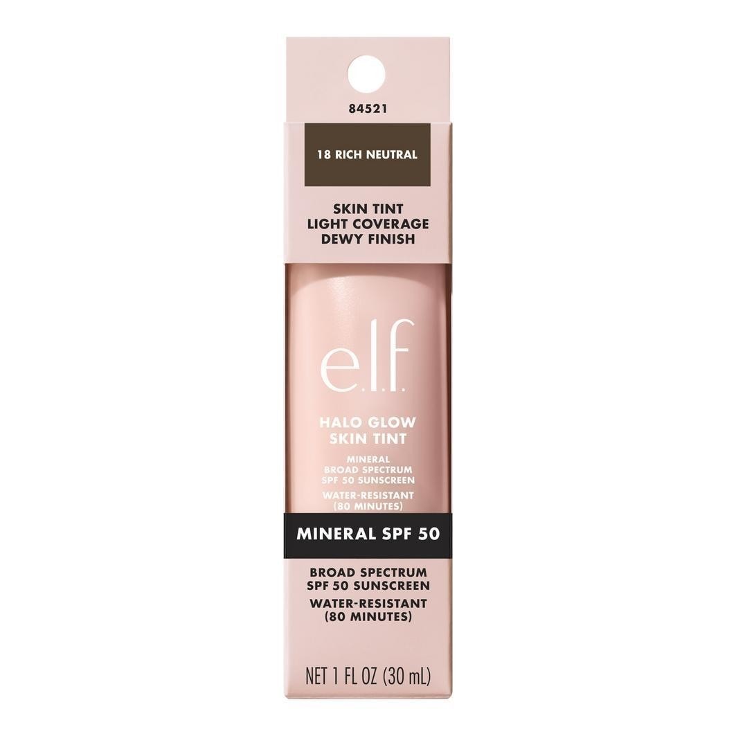 elf Cosmetics Foundation Halo Glow Skin Tint SPF50 - 30 ml