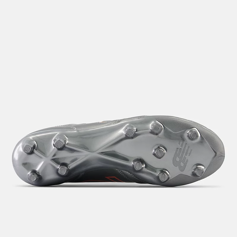 Heren 442 v2 Academy FG voetbal – Zilver met grafiet en koper