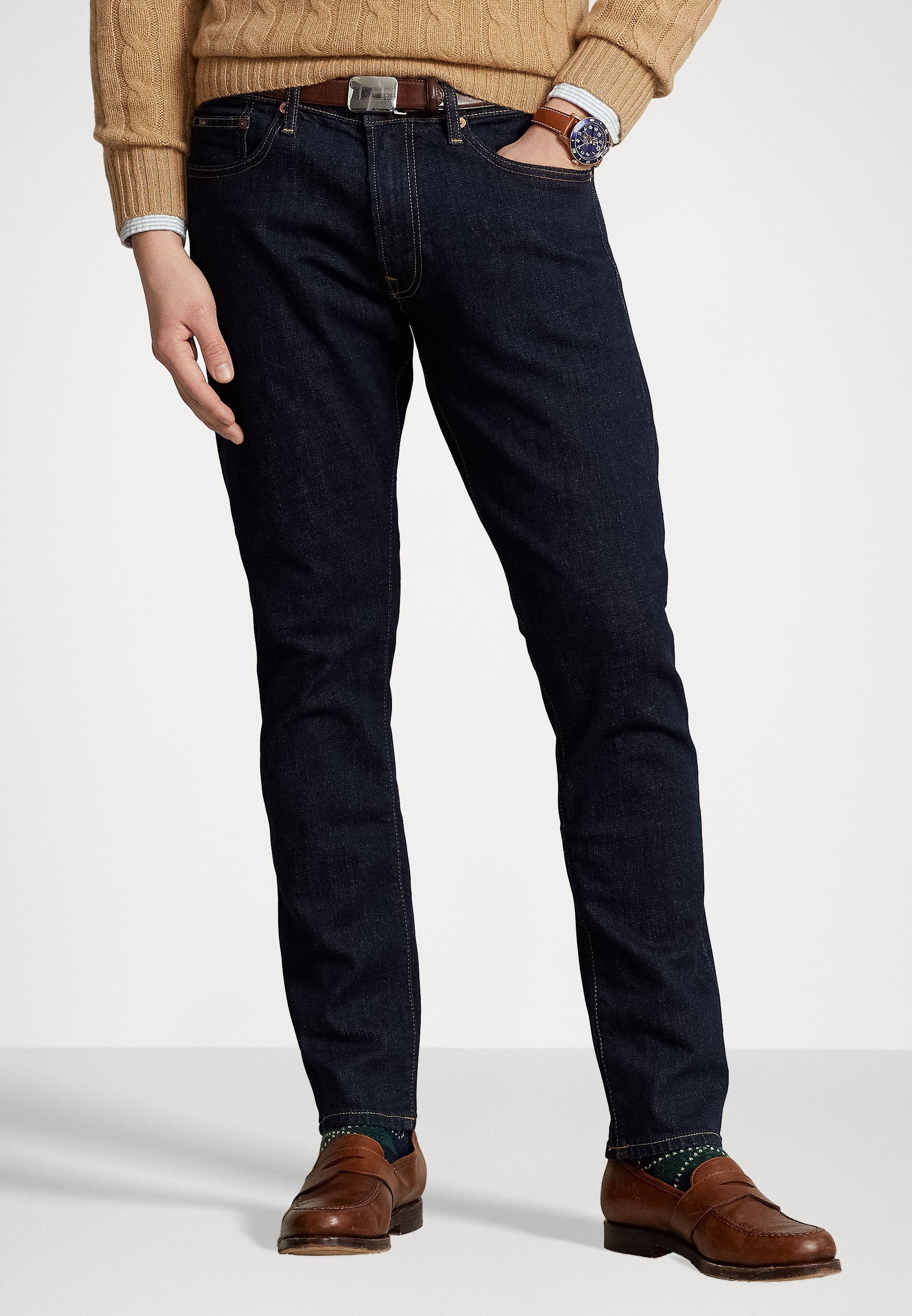 Polo Ralph Lauren SULLIVAN - Jean slim - Denim bleu foncé