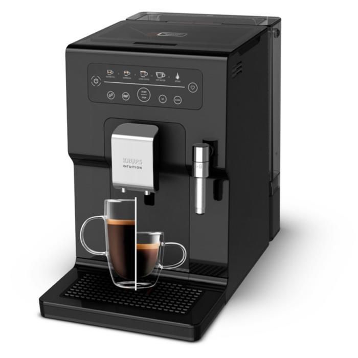 Macchina da caffè automatica con macinacaffè integrato - KRUPS - Intuition Essential - Macinacaffè integrato - Touchscreen - Personalizzazione avanzata