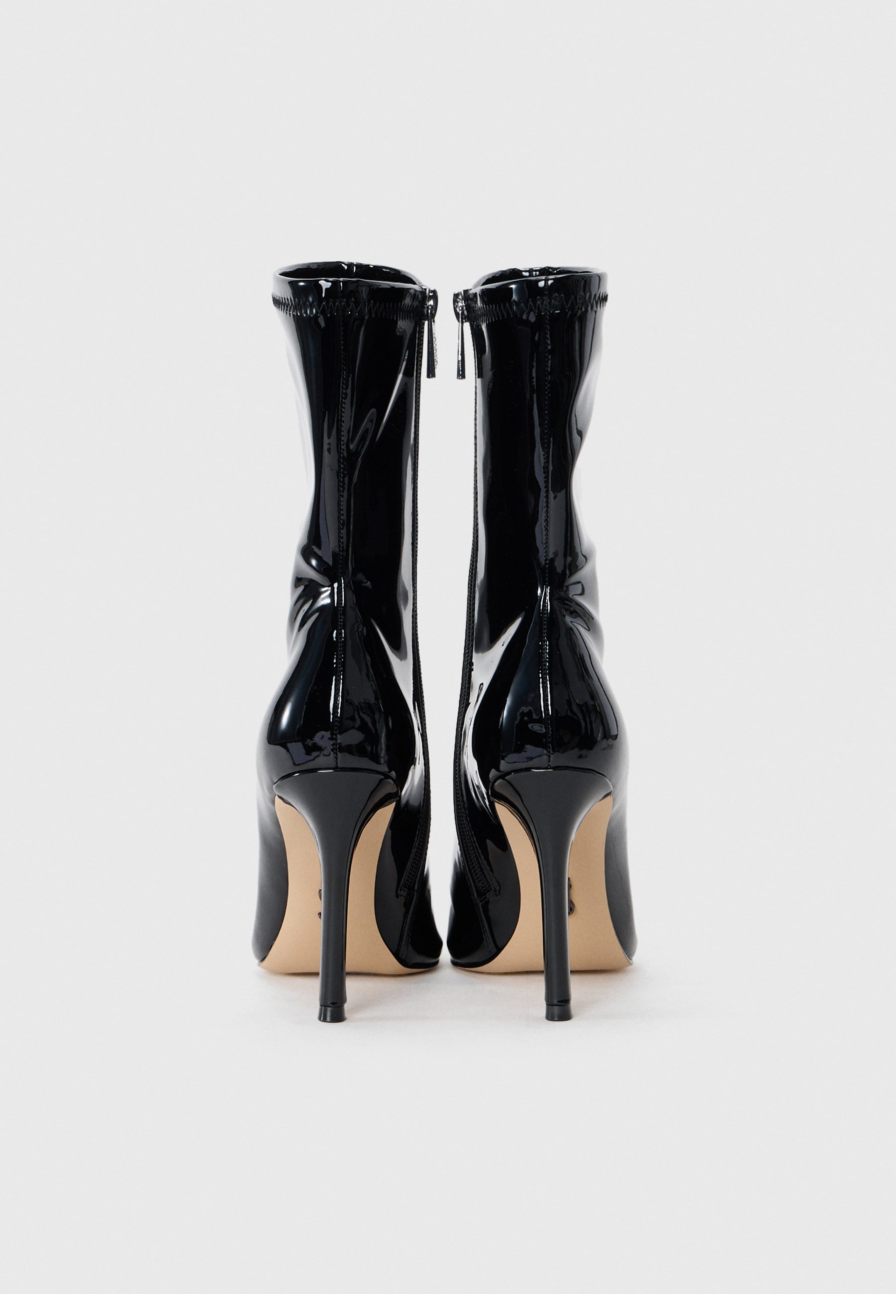 Bottines à talons hauts Steve Madden - noires