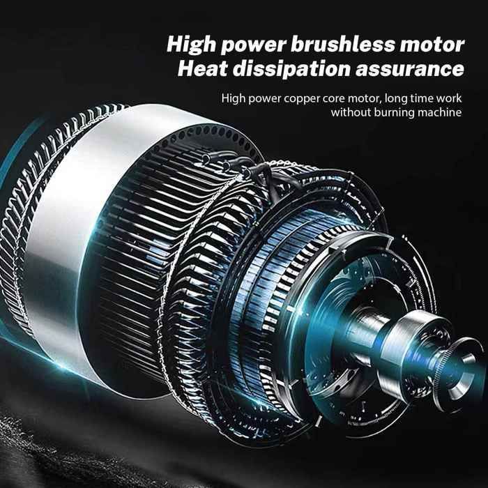 Smerigliatrice angolare da 1000 W - Velocità a vuoto 13.000 giri/min - 3 velocità - 2 batterie + 1 caricabatterie - Smerigliatrice angolare senza fili