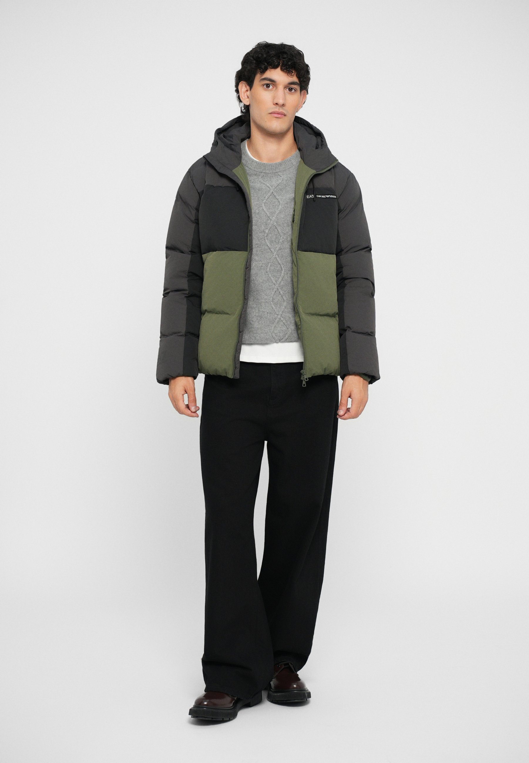 EA7 Emporio Armani TRAIN ATHLETIC COLOUR BLOCK PADDED JACKET - Talvejakk - beetle