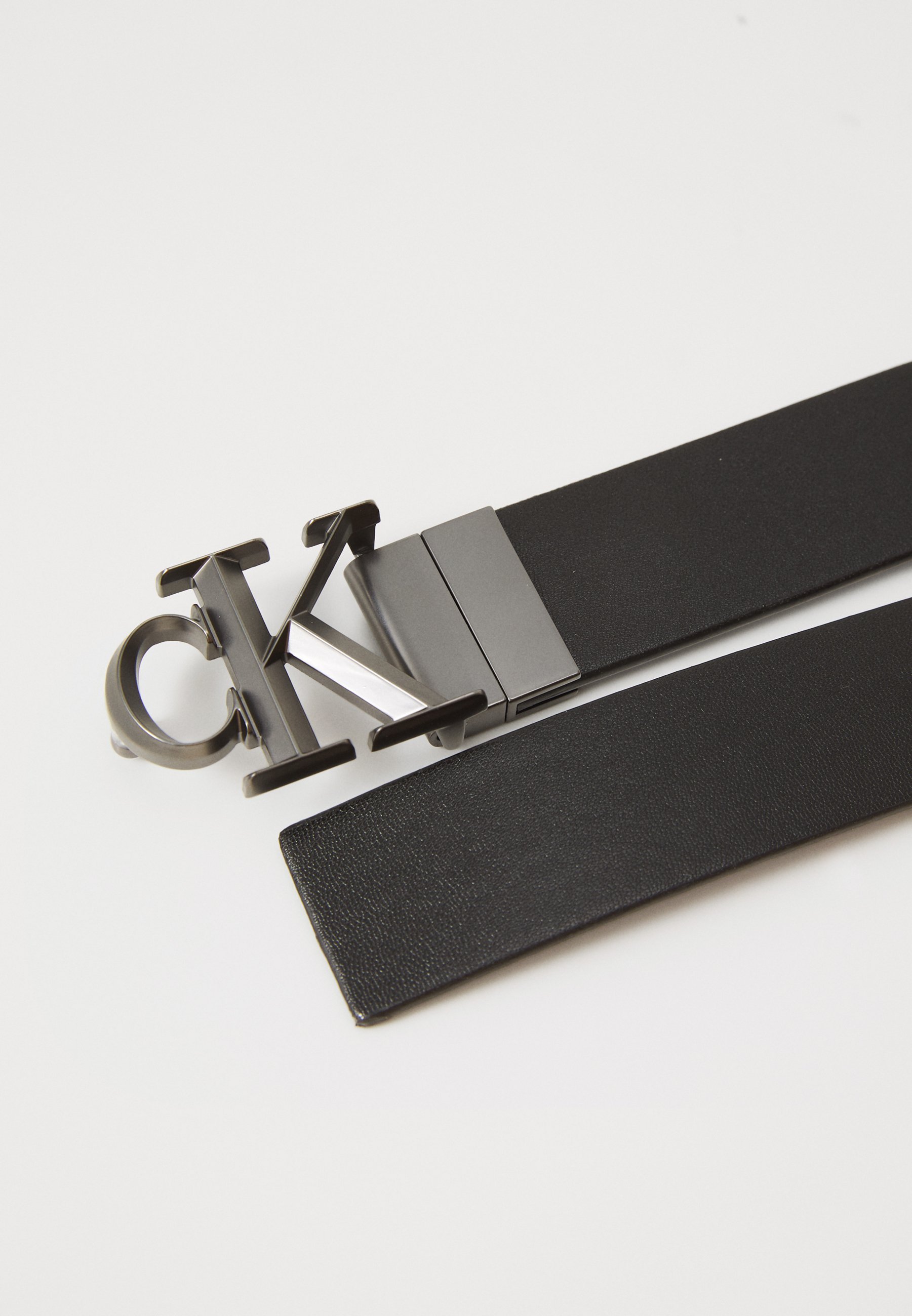 Calvin Klein HARDWARE SEASONAL - Ceinture - noir/océan clair de lune