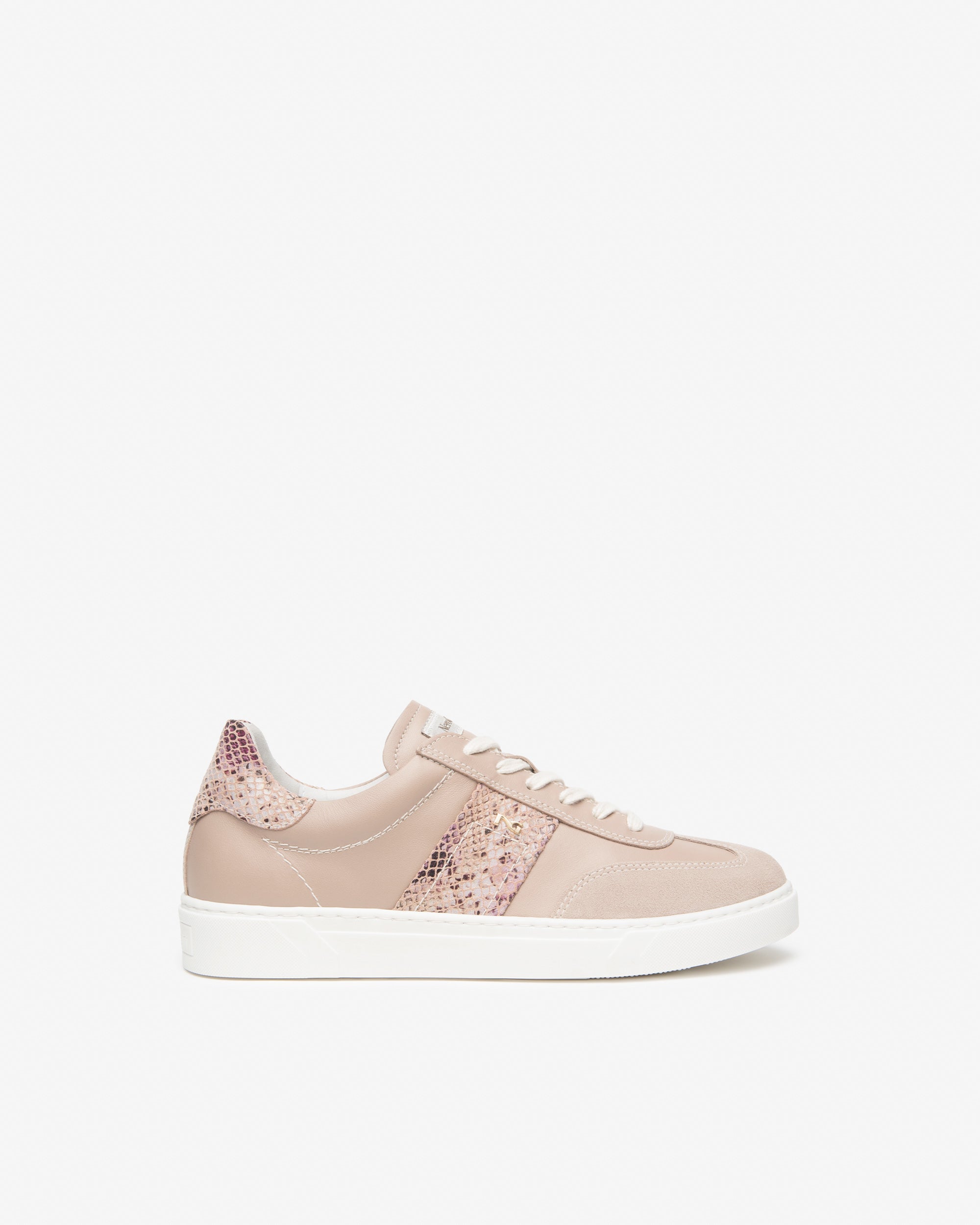 Damen-Sneaker aus Leder und Wildleder