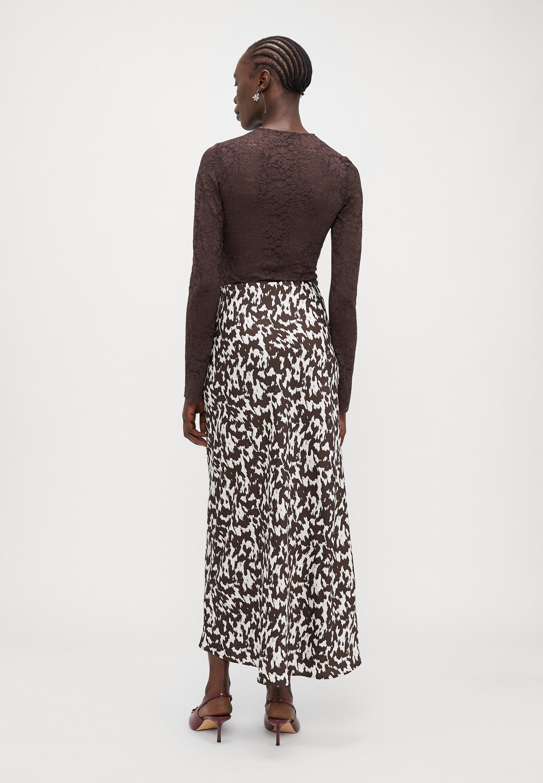 ONLY Tall ONLCHIGO ROK - Maxi rok - mole