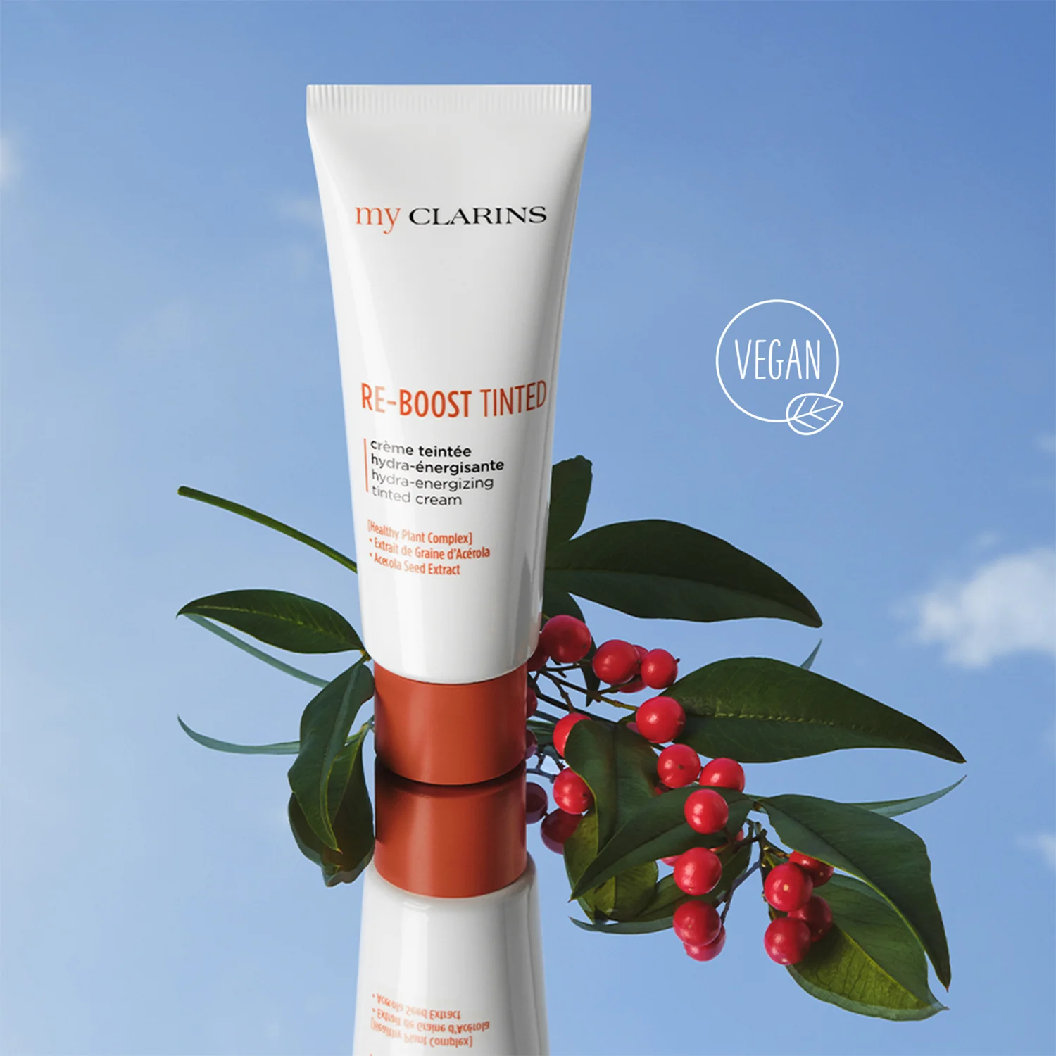 MY CLARINS RE-BOOST TINTED Crème Teintée Hydra-Énergisante - Crema viso colorata idratante, Crema viso colorata illuminante
