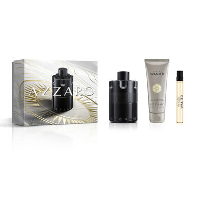 Azzaro Pack The Most Wanted Eau de Parfum Intense dárková sada, pánský dřevitý parfém, 100ml