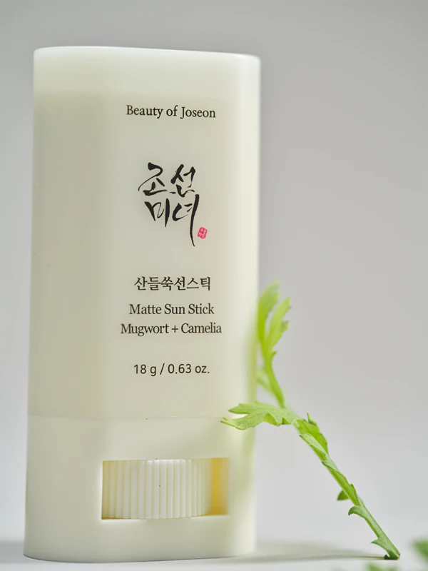 Beauty of Joseon Matte Sun Stick Mugwort + Camelia Sunscreen Stick SPF 50+