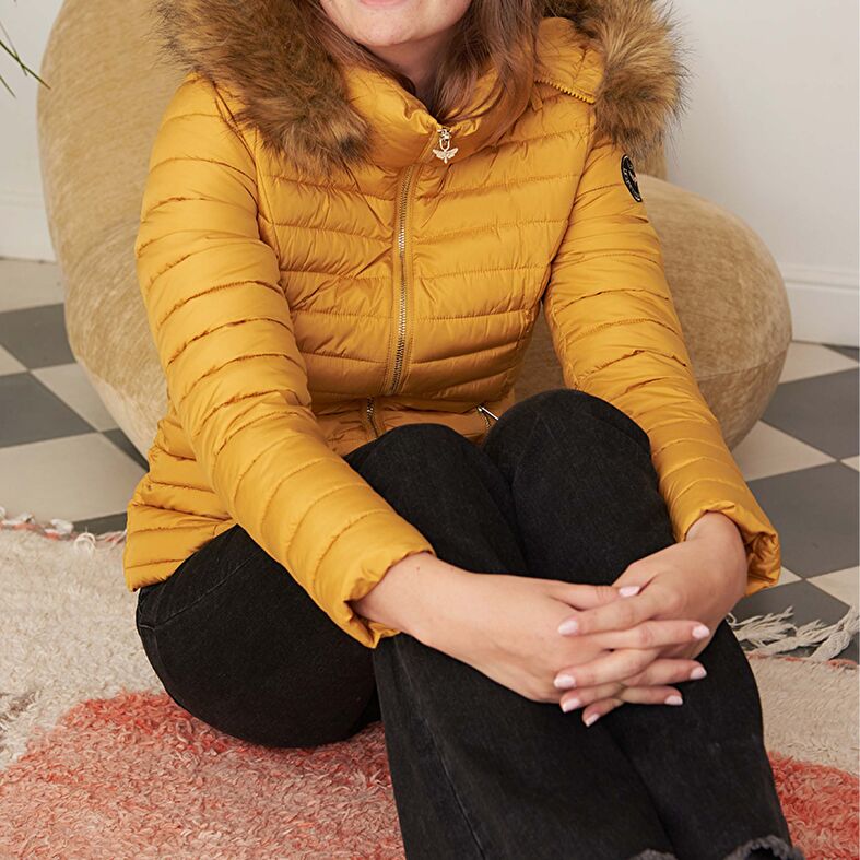  Manteau Femme Jaune