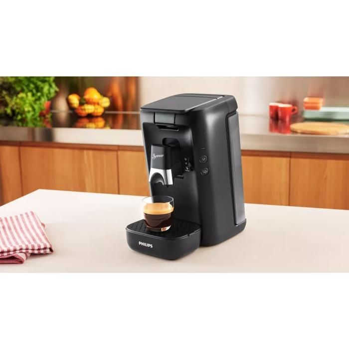 Pod coffee machine - Philips - CSA26061 - 1.2 L water tank - Black - Manufacturer's warranty