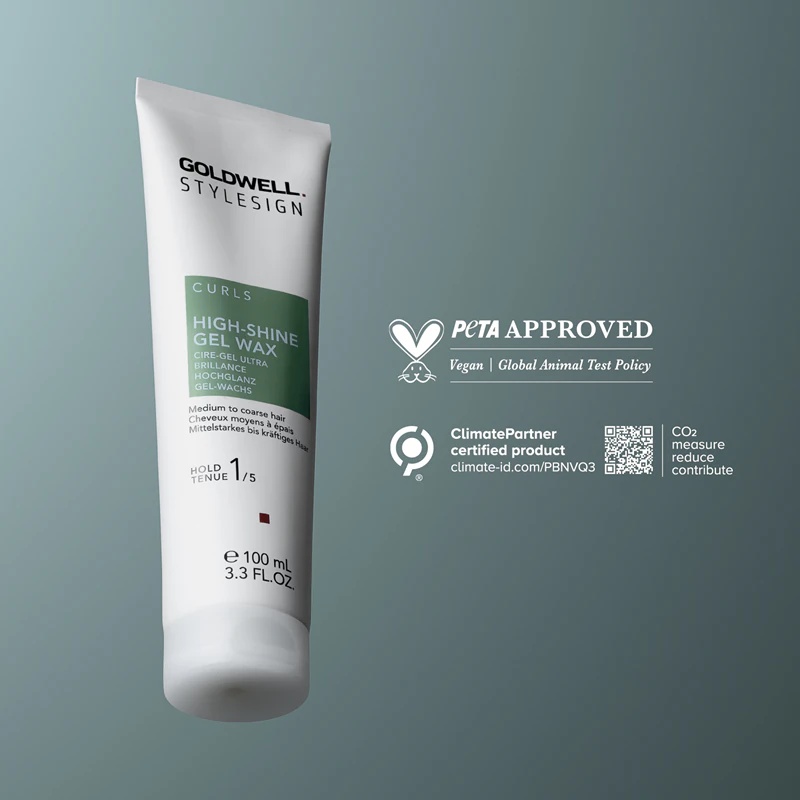 „Goldwell StyleSign“ itin žvilgantis gelinis vaškas garbanotiems ir banguotiems plaukams