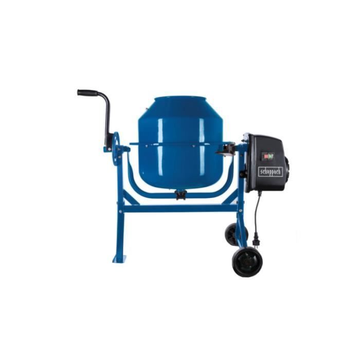 Betonmixer - SCHEPPACH - MIX65 - trommel 63L - elektromotor 220W