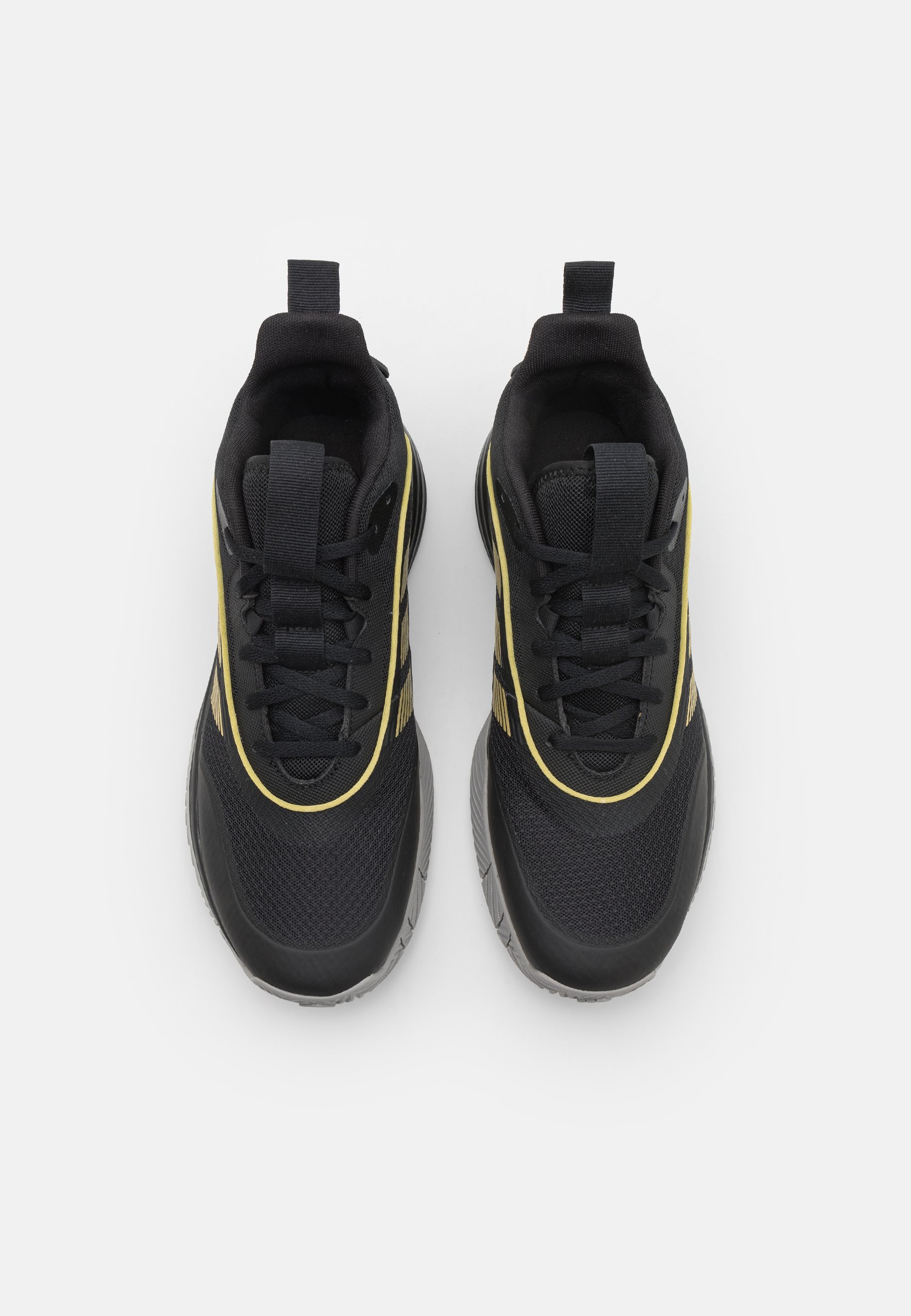 adidas Performance OWN THE GAME 3 - Basketbalschoenen - core black/gold metallic/solid grey