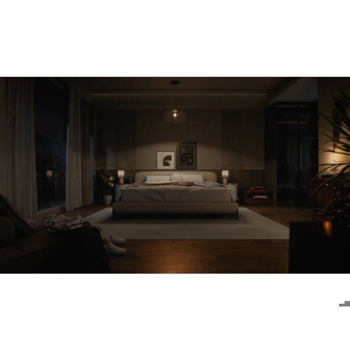Paquete de 4 bombillas LED conectadas - PHILIPS HUE - Blanco Ambiance A60 - E27 - 810 lm - Blanco regulable