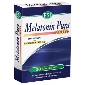 ESI Esi Melatonin Pura Activ 30 Ovalettes Schlafergänzungsmittel