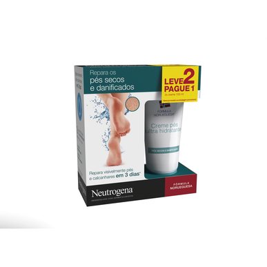 Neutrogena Ultra kosteuttava jalkavoidepakkaus 2 x 100 ml