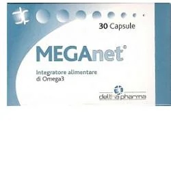 DELTHA PHARMA Meganet, complément alimentaire, 30 capsules